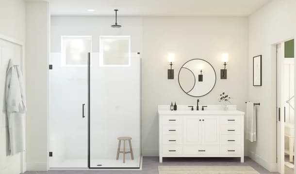 Four Seasons at The Ranch Spring Jenkins Primary Bath Farmhouse Palette 3 Level