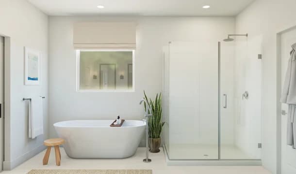 Barcelona Primary Bath Tub Loft Palette 6 Level 1 Coastal Loft