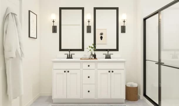 Adriatic Primary Bath Farmhouse Palette 1 Aspire Industrial Farmhouse