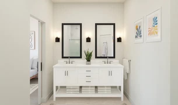 Blueberry Ash Primary Bath Plus Loft Palette 5 Level 1 Color Loft