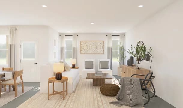 Aspire at the Reserves of Huntsville Daffodil IV Great Room Farmhouse Palette 4 Ascend Coastal Farmhouse