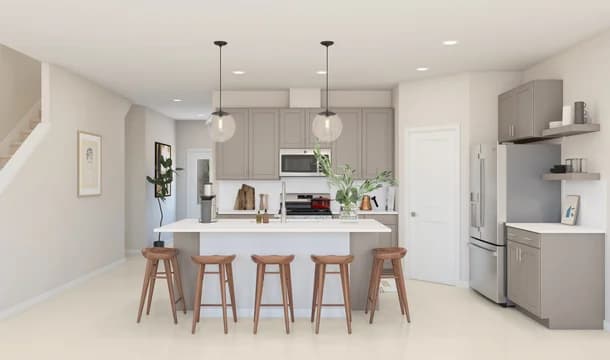 Aspire at The Reserve at Huntsville Sweet Pea Kitchen Loft Palette 1 Ascend Coastal Loft