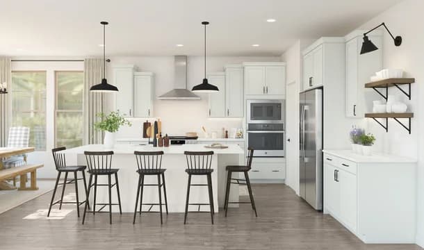 Hampton Kitchen Farmhouse Palette 6 Level 1 Traditional Farmhouse