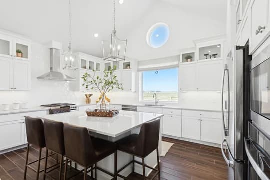 Cane Crossing Estates Tacoma II kitchen Classic Palette 3 Level