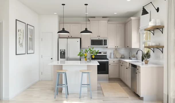 Aspire at New Hampstead Oleander Kitchen Farmhouse Palette 3 Aspire Coastal Farmhouse