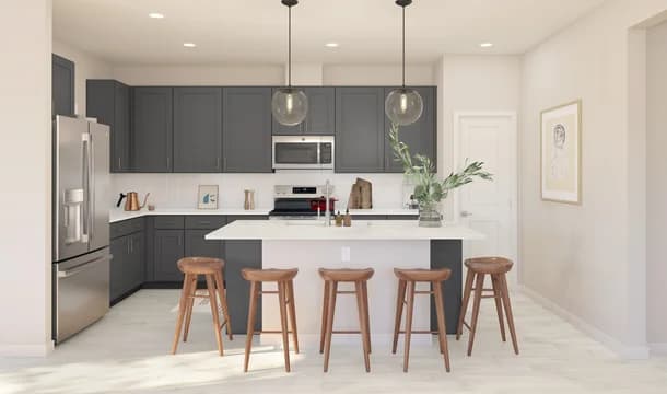 Passionflower II ESP Kitchen Loft Palette 4 Ascend Coastal Loft