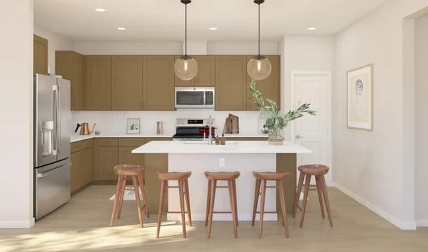 Passionflower II ESP Kitchen Loft Palette 5 Ascend Coastal Loft