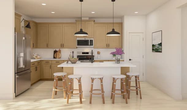 Aspire at Cypress Crossing Passionflower II ESP Kitchen Farmhouse Palette 5 Ascend European Farmhouse