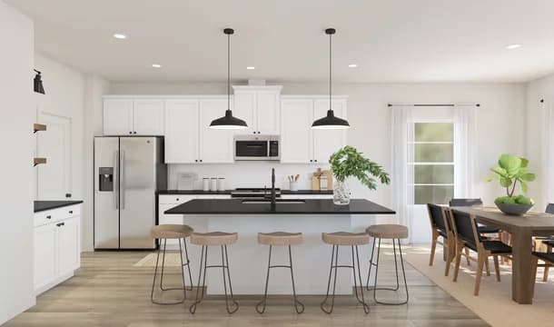 Aspire at Sycamore Ranch Water Lily II Kitchen Farmhouse Palette 3 Aspire Industrial Farmhouse