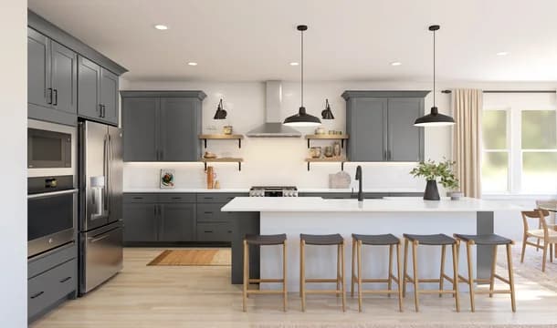 Harvest Pointe Warren Kitchen Farmhouse Palette 4 Level 1 Farmhouse Rustic Refined