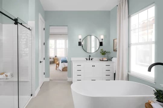 Four Seasons at the Ranch Autumn Franklin Primary Bath Farmhouse Palette 1 Level