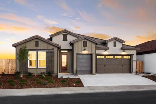 Four Seasons at the Ranch Autumn Franklin Farmhouse Home Elevation Farmhouse Palette 1 Level