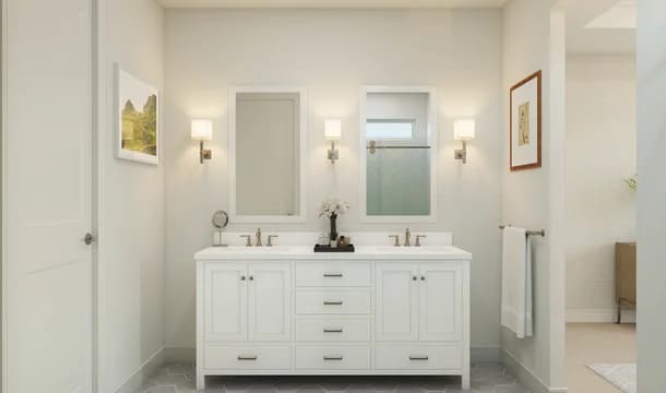 Heath Golf and Yacht VIllas Silver Maple II Primary Bath Palette 3 Level 2 Restoration Classic