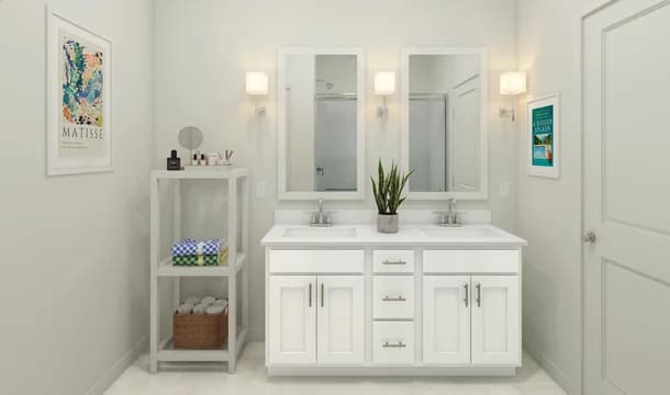 Sweet Pea Primary Bath Loft Palette 1 Aspire Color Loft