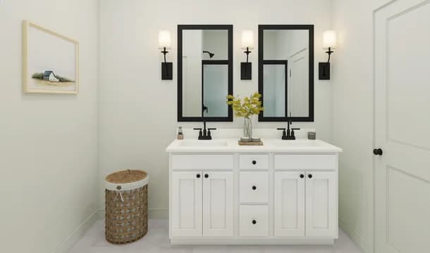 Sweet Pea Primary Bath Farmhouse Palette 2 Aspire Traditional Farmhouse