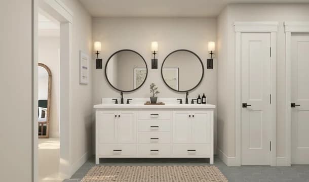 New Haven Primary Bath Farmhouse Palette 3 Level 3 Farmhouse Rustic Refined