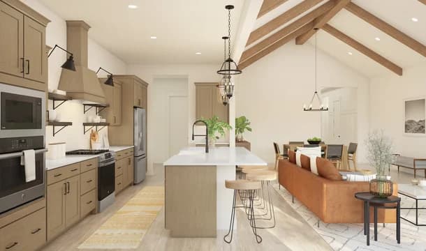 Sterling Greene Geneva Kitchen Palette 5 Level 2 Industrial Farmhouse