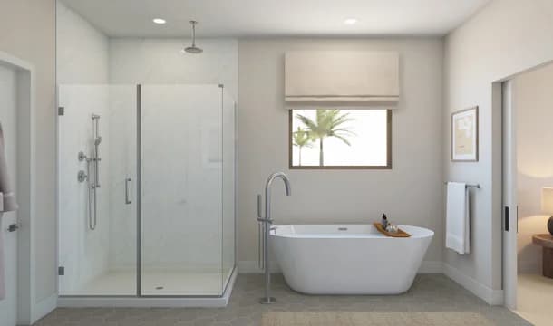 Arosa Primary Bath Plus Tub Loft Palette 3 Level 1 Coastal Loft