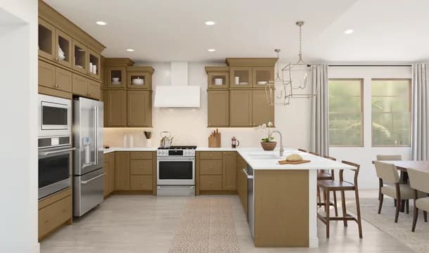 Chalet at Legacy Place Chawton Kitchen Classic Palette 5 Level 1 Modern Classic