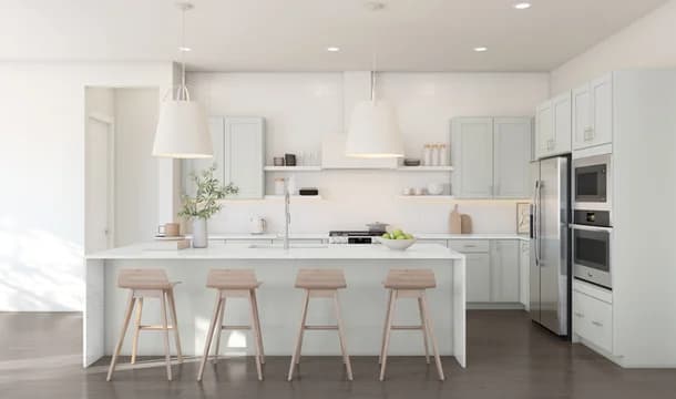 Occoquan Overlook Montpelier Kitchen Loft Palette 6 Level 3 Neutral Loft