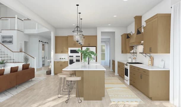 Occoquan Overlook Richmond Kitchen Farmhouse Palette 5 Level 3 Industrial Farmhouse