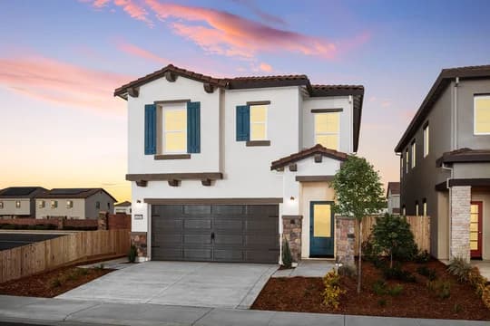 Silverbrook at The Ranch Madalena Tuscan Exterior Elevation Loft Ascend