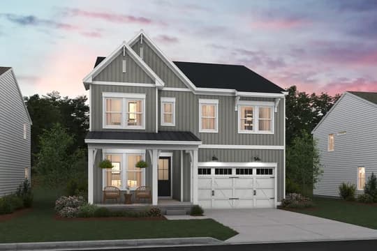 The Enclave at Carrollton Manor Oban Elevation FB