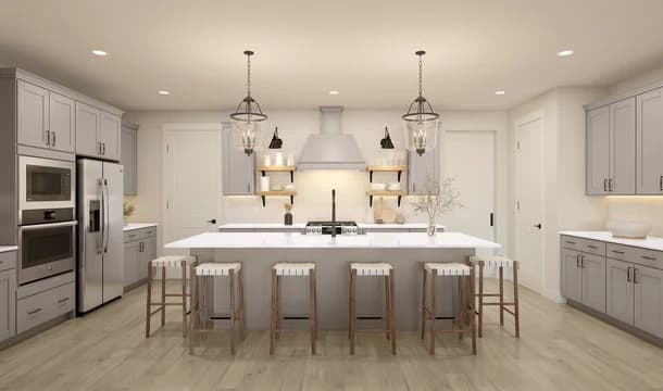 Mitchell s Corner Bar Harbor Kitchen Farmhouse Palette 1 Level 3 Coastal Farmhouse