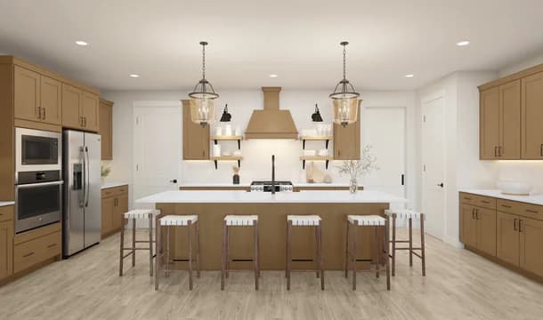 Bar Harbor Kitchen Farmhouse Palette 5 Level 3 Coastal Farmhouse