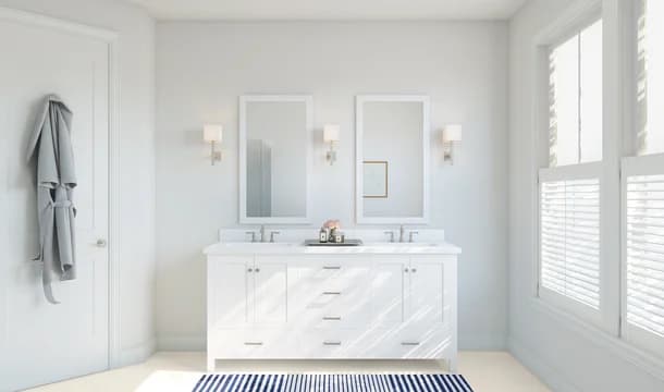 Bar Harbor Primary Bath Classic Palette 6 Level 3 Coastal Classic