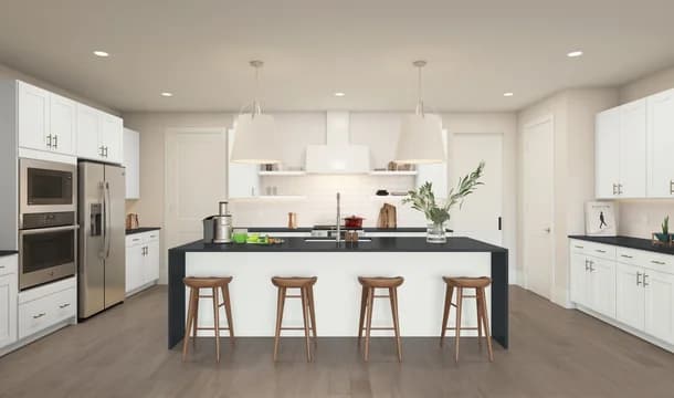 Bar Harbor Kitchen Loft Palette 3 Level 3 Coastal Loft