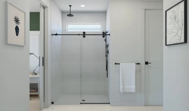 Seagrove Primary Bath Plus Farmhouse Palette 4 Level 2 Industrial Farmhouse