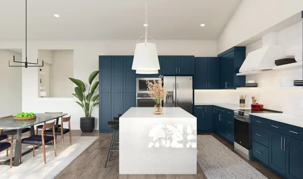 Vista Del Sol Belfast II ESP Kitchen Loft Palette 2 Level 2 Black and White Loft