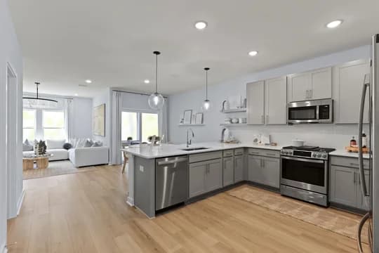 Lakes at New Riverside Finlay Kitchen Loft Aspire