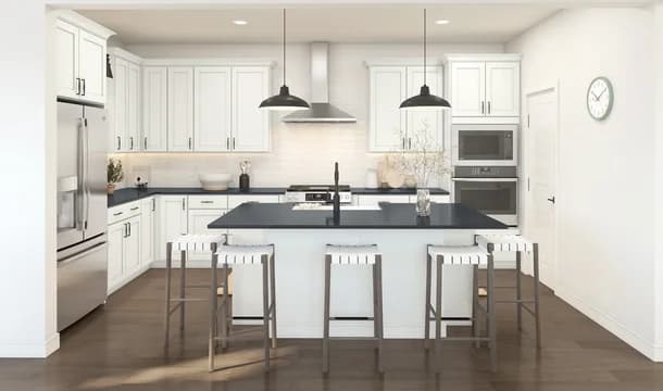 Timberbrook Boise Kitchen Farmhouse Palette 3 Level 1 Coastal Farmhouse