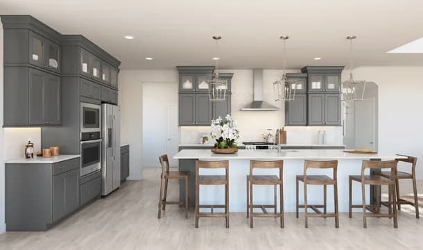 Woodfield Stavanger III Kitchen Classic Palette 4 Level 1 Modern Classic