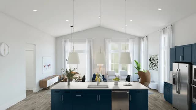 Mirabella Santa Rosa Vaulted Ceiling Great Room Loft Palette 2 Level 3 Color Loft