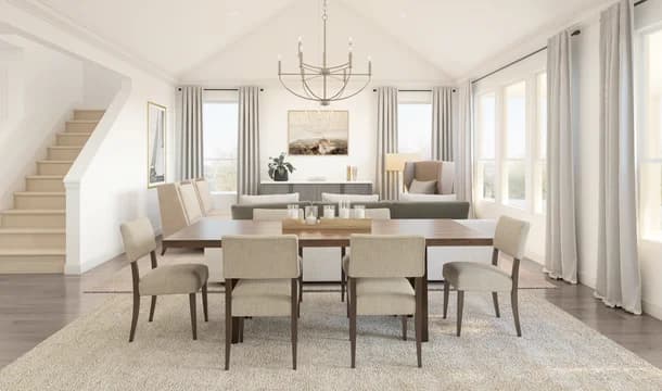 Timberbrook Stirling Dining Area Classic Palette 3 Level 1 Modern Classic