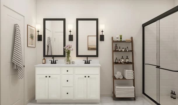 North Pointe Commons Orinda Primary Bath Farmhouse Palette 4 Aspire Fresh Farmhouse