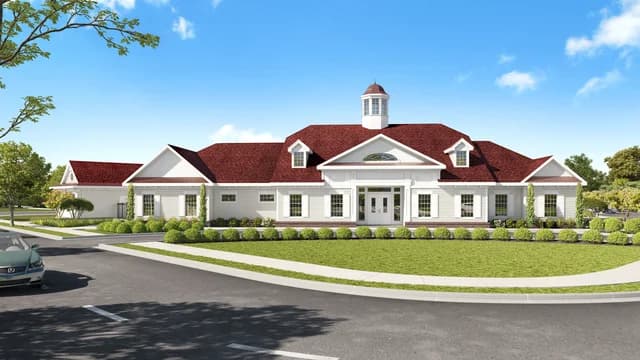 Four Seasons at Easton Clubhouse Rendering