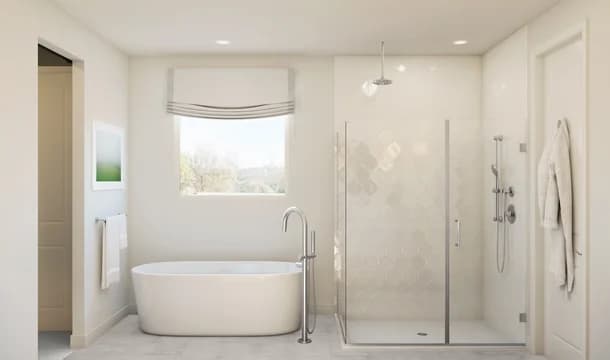 Stirling Primary Bath Plus Tub Classic Palette 2 Level 1 Modern Classic