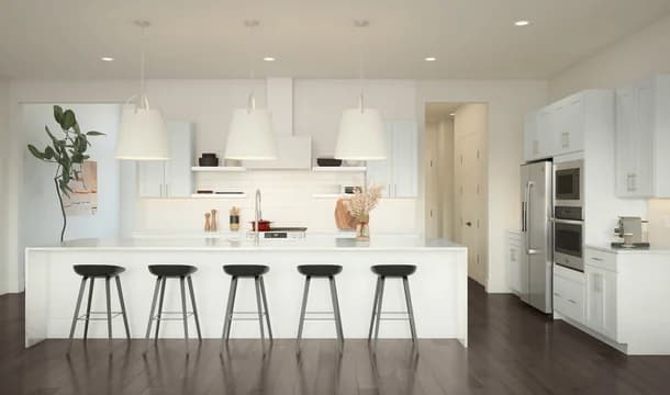 Chaparral Ranch Austin Kitchen Loft Palette 6 Level 2 Black and White Loft