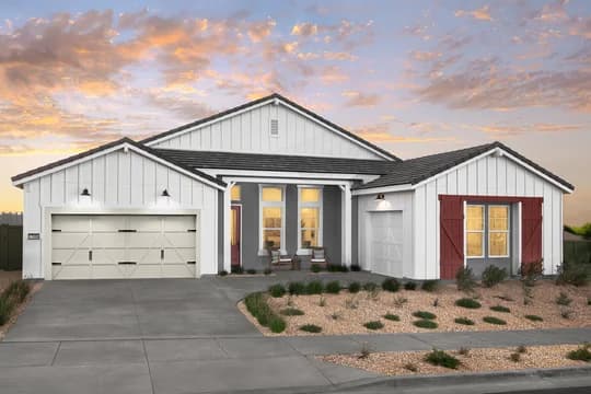 The Estates At Silverwood Austin Elevation Farmhouse Farmhouse Palette 5 Level 2