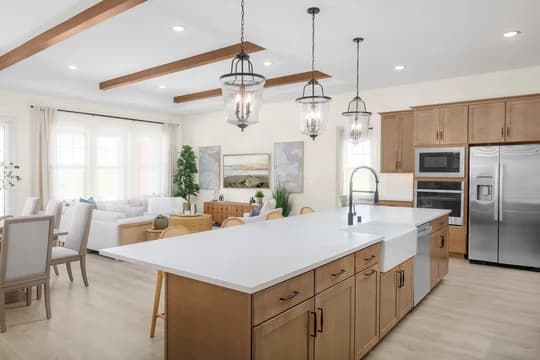 The Estates At Silverwood Austin Kitchen Farmhouse Palette 5 Level 2