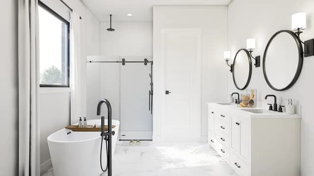 Primary Bath 2 Arizona Viviendo Cork SPEC 2 DVR Palette 5 Furnished