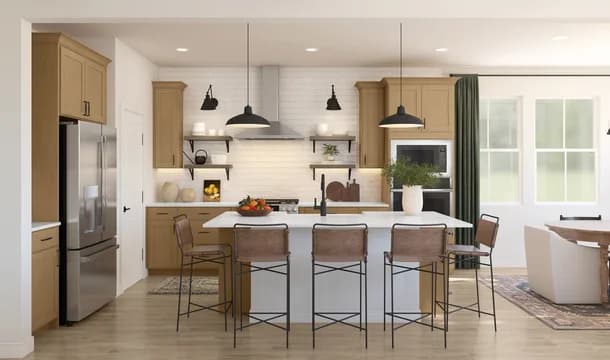 Lighthouse Bluffs Asheville Kitchen Farmhouse Palette 5 Level 1 Fresh Farmhouse