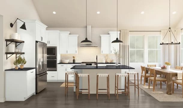 Evora Kitchen Farmhouse Palette 3 Level 1 Coastal Farmhouse