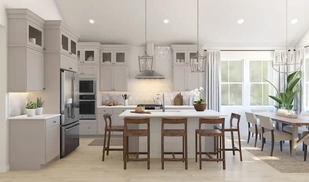 Evora Kitchen Classic Palette 1 Level 1 Modern Classic