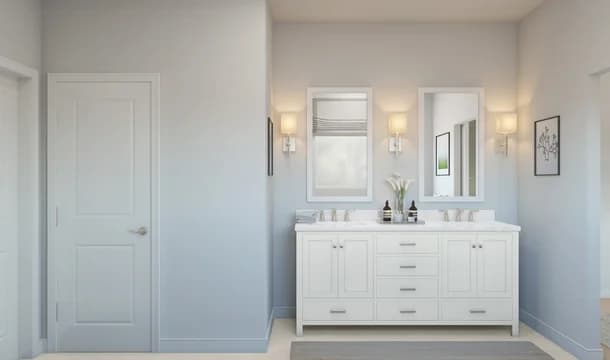 Evora Primary Bath Classic Palette 6 Level 1 Modern Classic