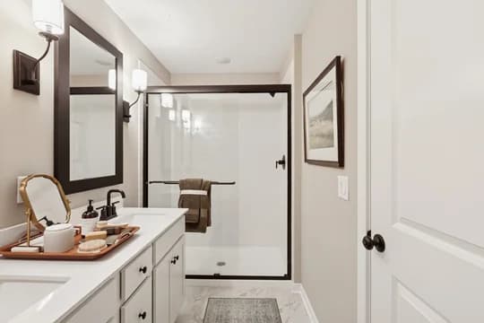 Villages at Hays Mill Creek Greenwich Primary Bath Farmhouse Palette 5 Aspire European Farmhouse